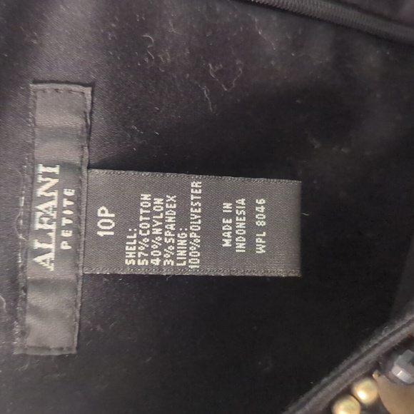 Alfani Petite A-Line Beaded Bodice Dress 10p - Picture 7 of 7